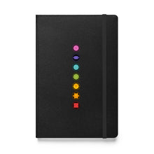 Load image into Gallery viewer, Chakra Hardcover bound notebook
