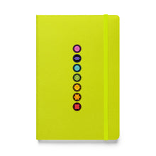 Load image into Gallery viewer, Chakra Hardcover bound notebook
