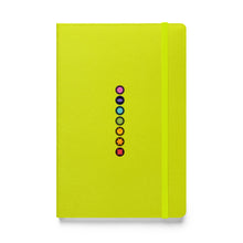 Load image into Gallery viewer, Chakra Coins Hardcover bound notebook
