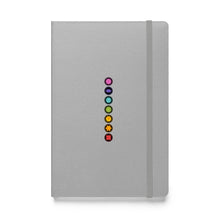 Load image into Gallery viewer, Chakra Coins Hardcover bound notebook
