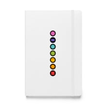 Load image into Gallery viewer, Chakra Hardcover bound notebook
