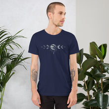 Load image into Gallery viewer, Symbol Goddess off-white Moons; Unisex t-shirt
