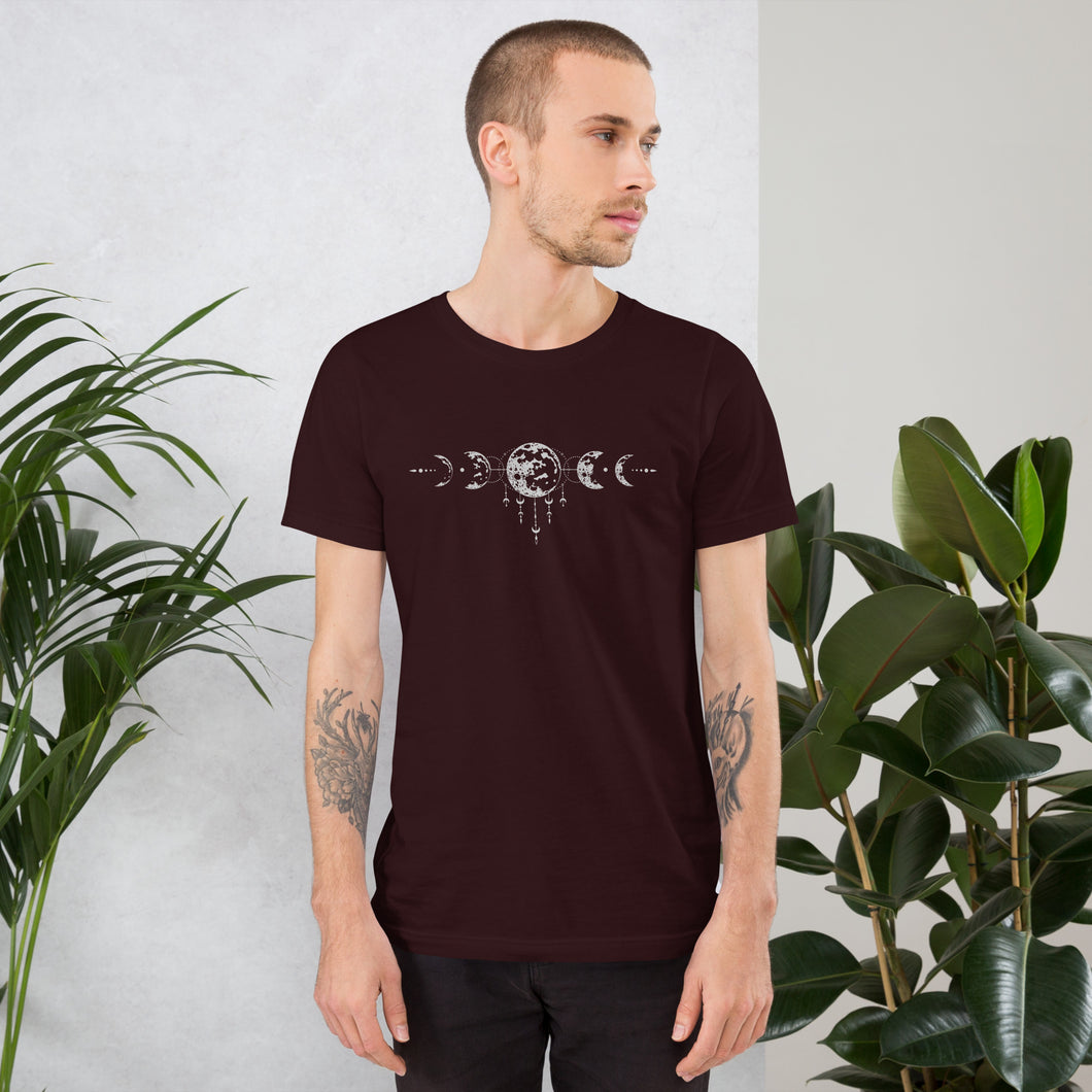 Symbol Goddess off-white Moons; Unisex t-shirt